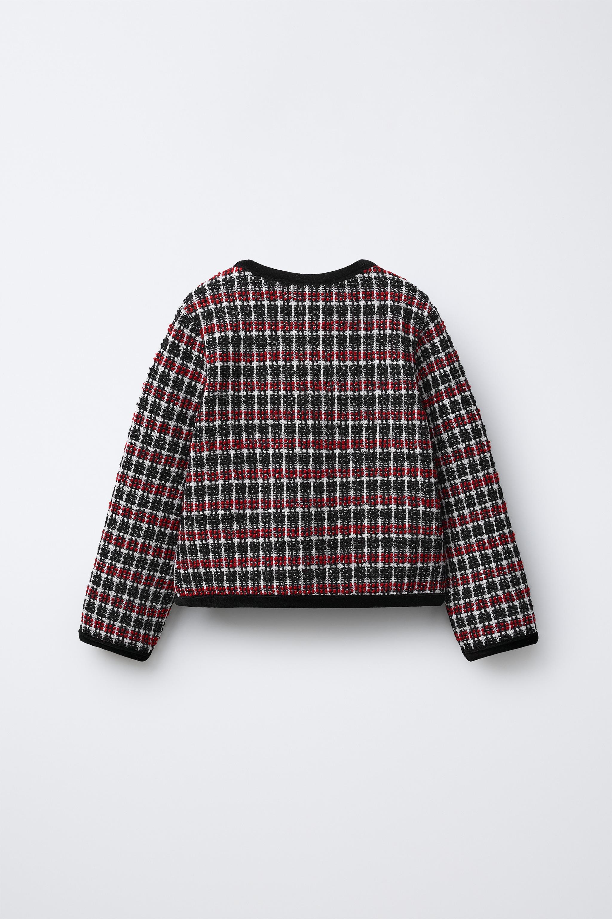 VESTE STRUCTURÉE AVEC NŒUD EN VELOURS